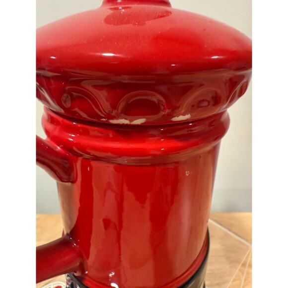 Price Kensington Potteries Hand Painted Made in England Postal Box Teapot JL - Picture 6 of 16